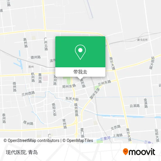 现代医院地图