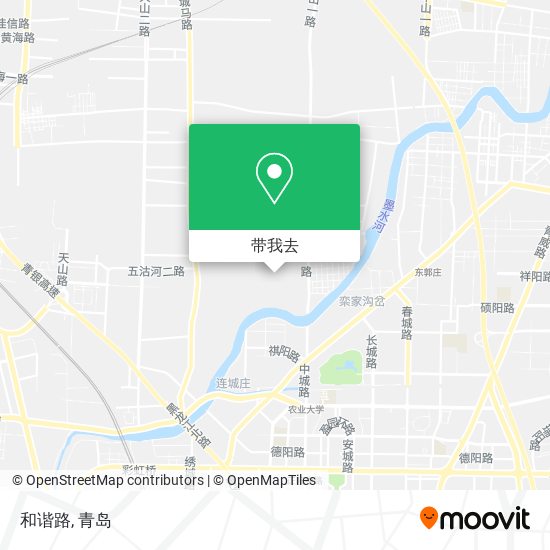 和谐路地图