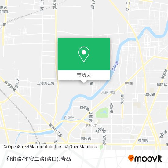 和谐路/平安二路(路口)地图