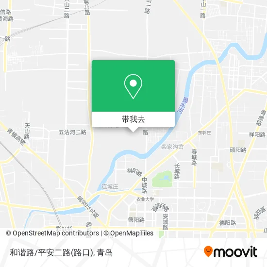 和谐路/平安二路(路口)地图