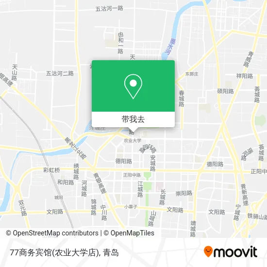 77商务宾馆(农业大学店)地图