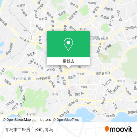 青岛市二轻房产公司地图