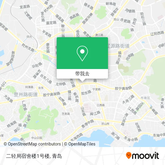 二轻局宿舍楼1号楼地图