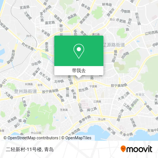 二轻新村-11号楼地图