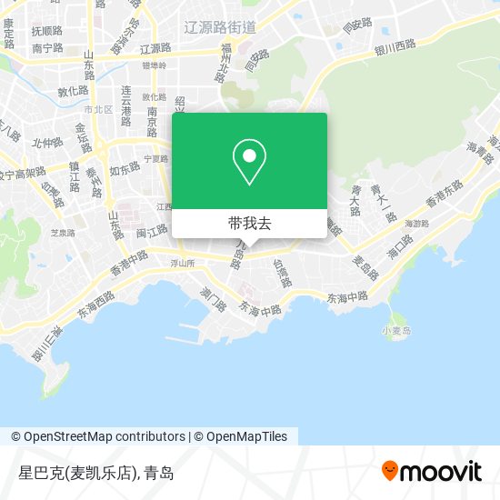 星巴克(麦凯乐店)地图