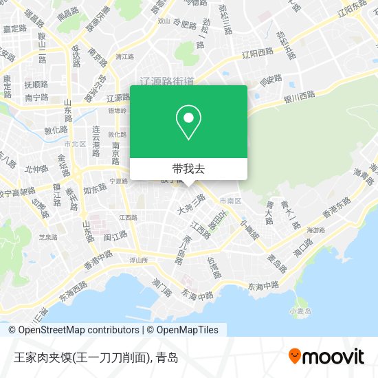 王家肉夹馍(王一刀刀削面)地图
