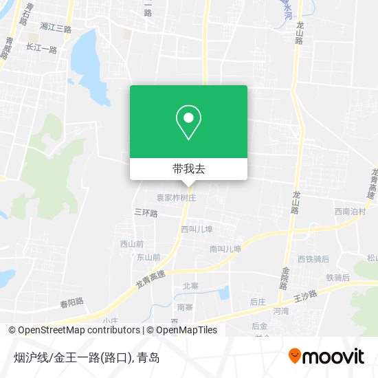 烟沪线/金王一路(路口)地图