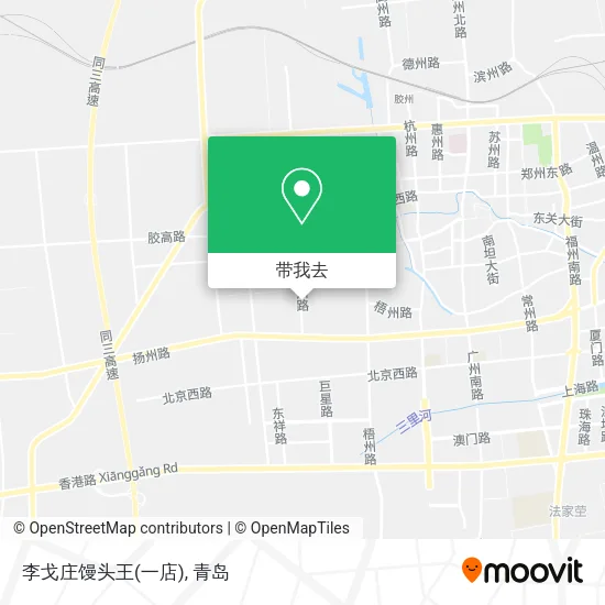 李戈庄馒头王(一店)地图