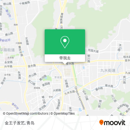 金王子发艺地图