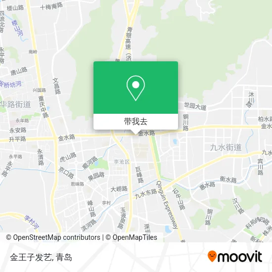 金王子发艺地图