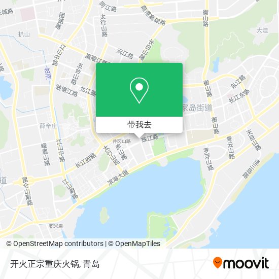 开火正宗重庆火锅地图