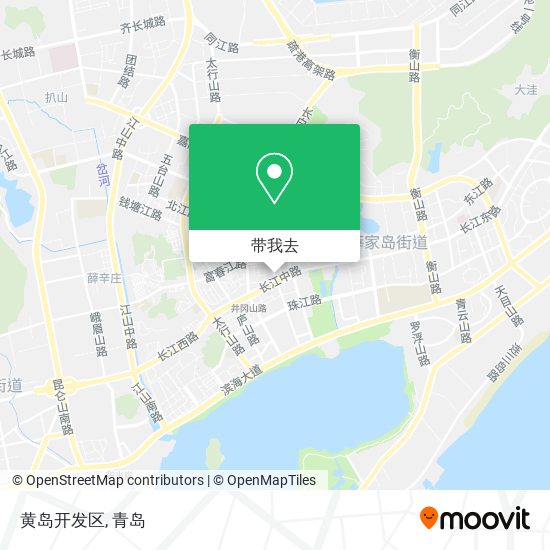 黄岛开发区地图