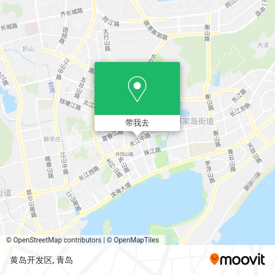 黄岛开发区地图