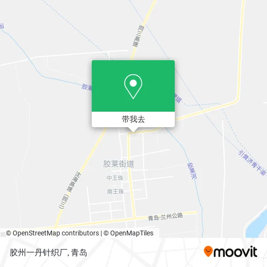 胶州一丹针织厂地图