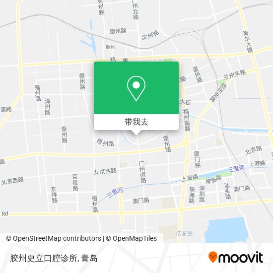胶州史立口腔诊所地图