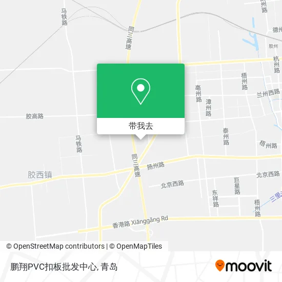 鹏翔PVC扣板批发中心地图