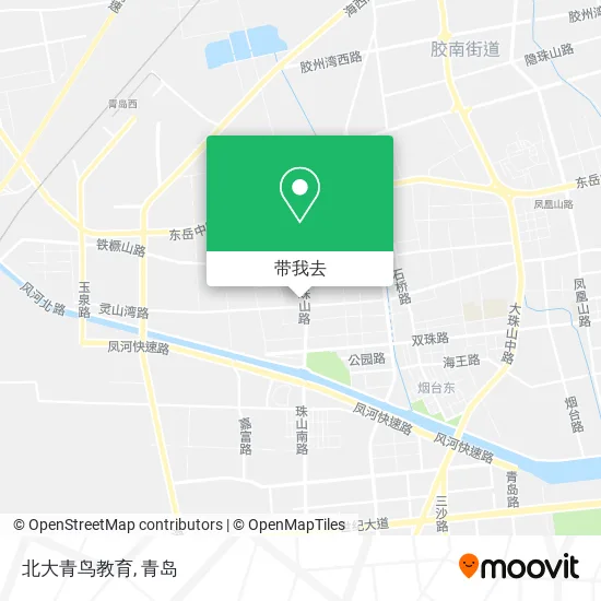 北大青鸟教育地图