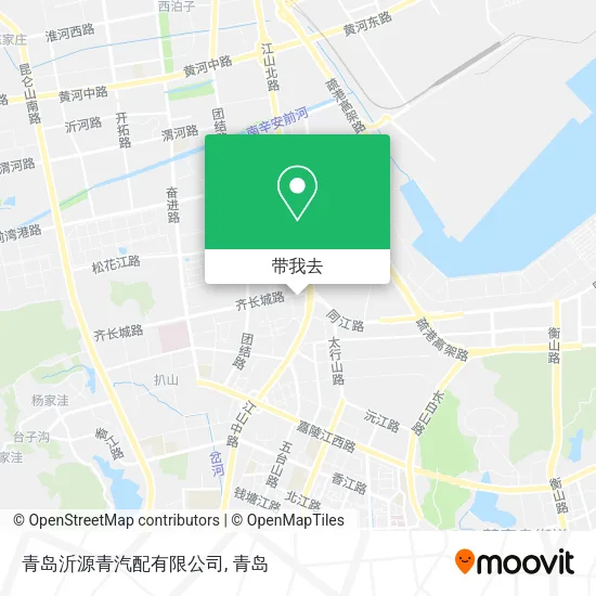 青岛沂源青汽配有限公司地图