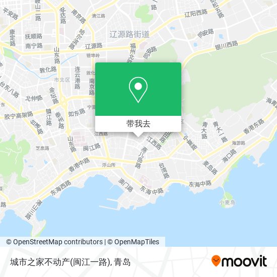 城市之家不动产(闽江一路)地图