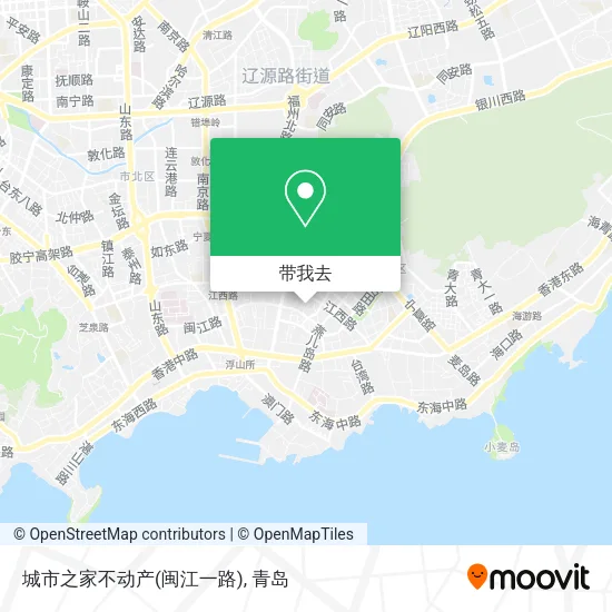 城市之家不动产(闽江一路)地图