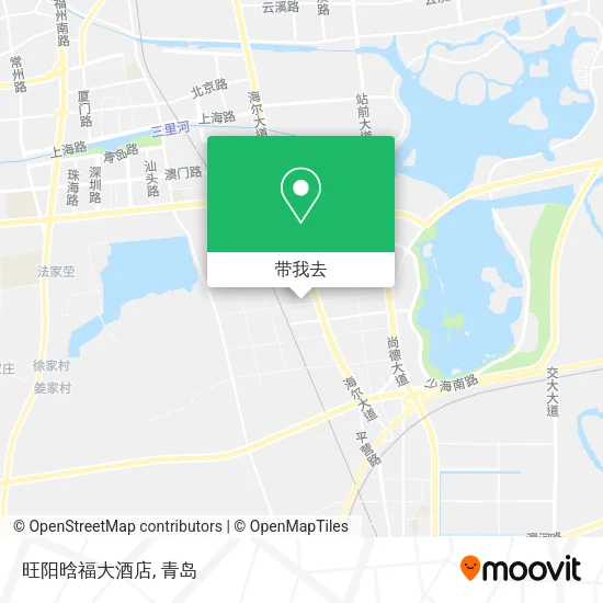 旺阳晗福大酒店地图