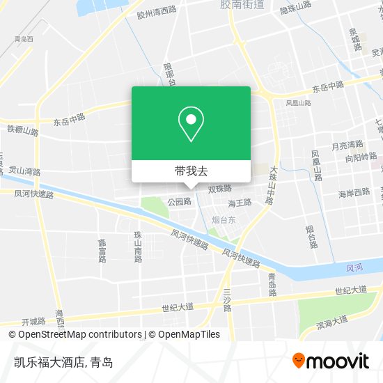 凯乐福大酒店地图