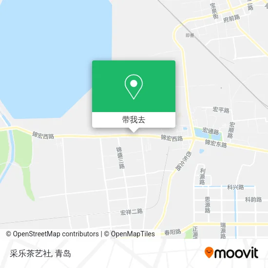 采乐茶艺社地图