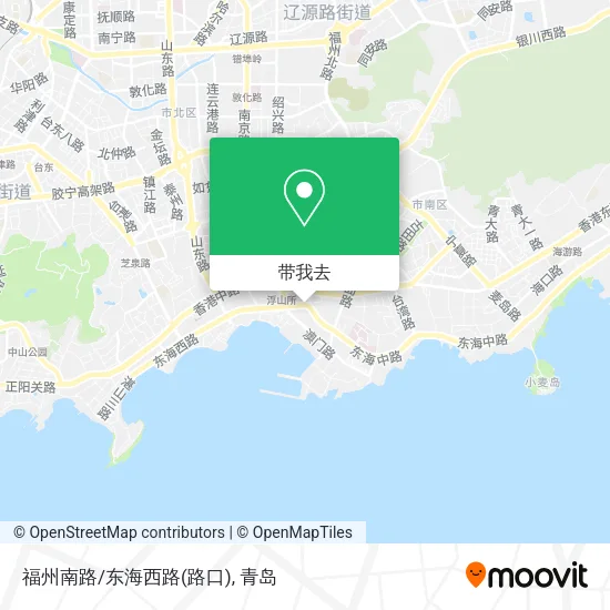 福州南路/东海西路(路口)地图
