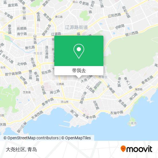大尧社区地图