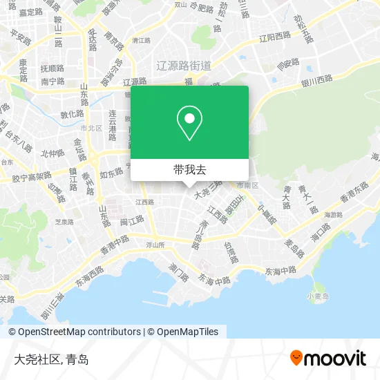 大尧社区地图
