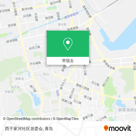 西于家河社区居委会地图