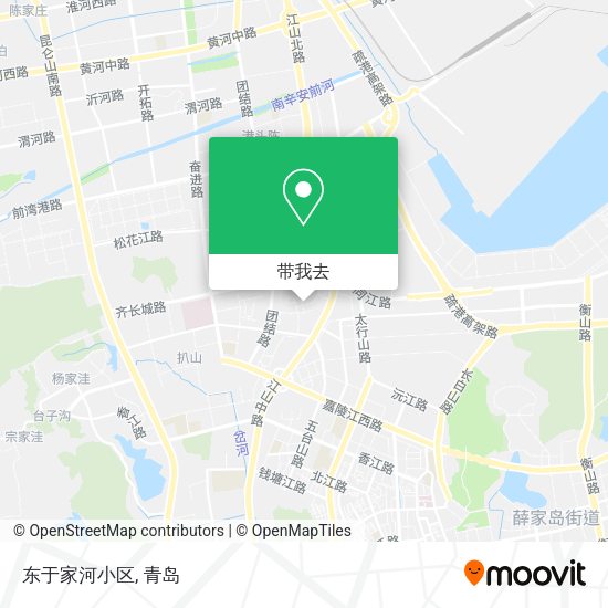 东于家河小区地图