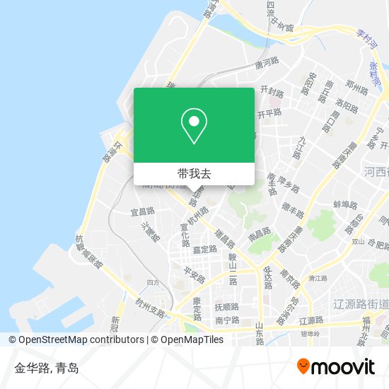 金华路地图