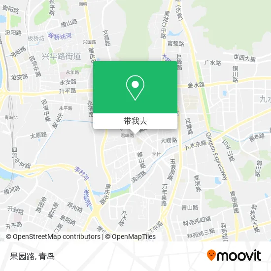 果园路地图
