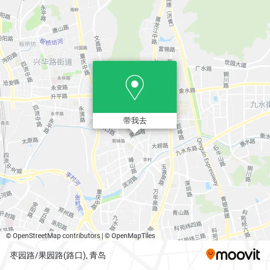 枣园路/果园路(路口)地图
