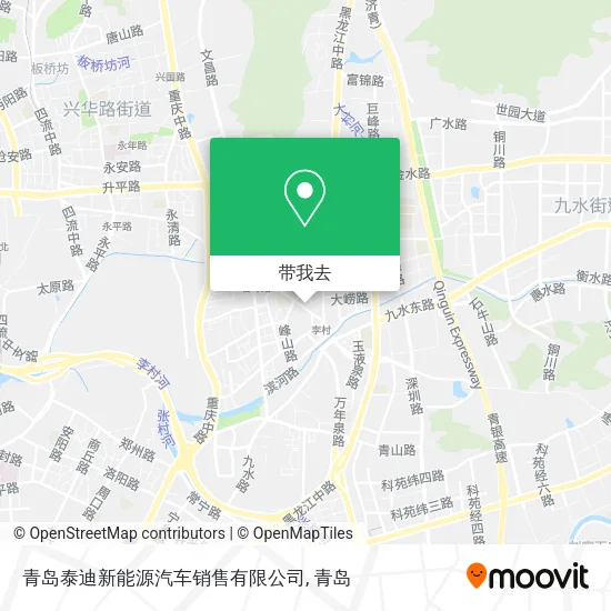 青岛泰迪新能源汽车销售有限公司地图
