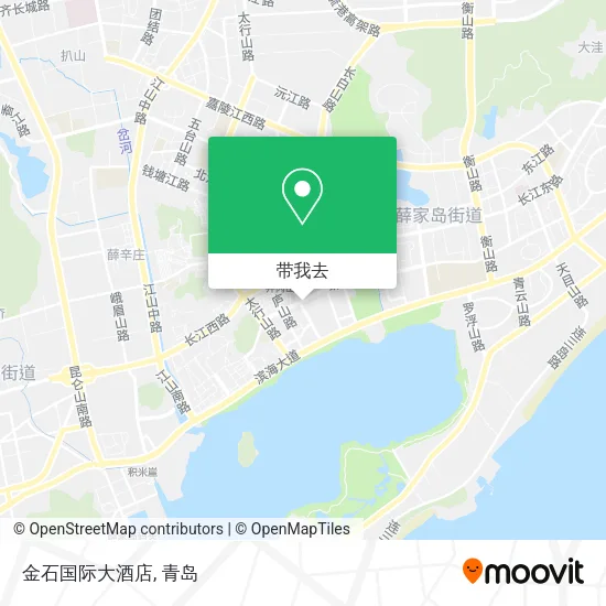 金石国际大酒店地图