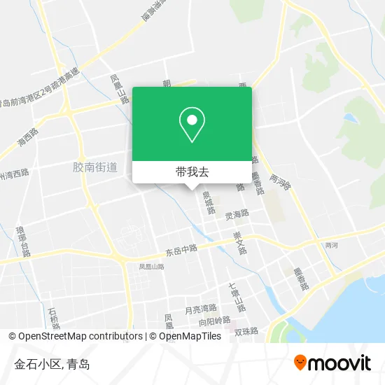 金石小区地图