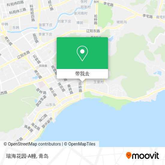 瑞海花园-A幢地图