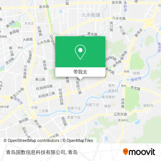 青岛国数信息科技有限公司地图