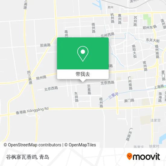 谷枫寨瓦香鸡地图