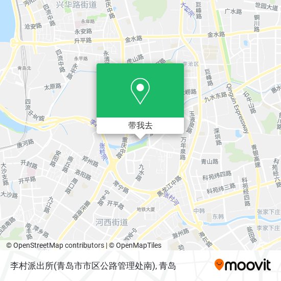 李村派出所(青岛市市区公路管理处南)地图