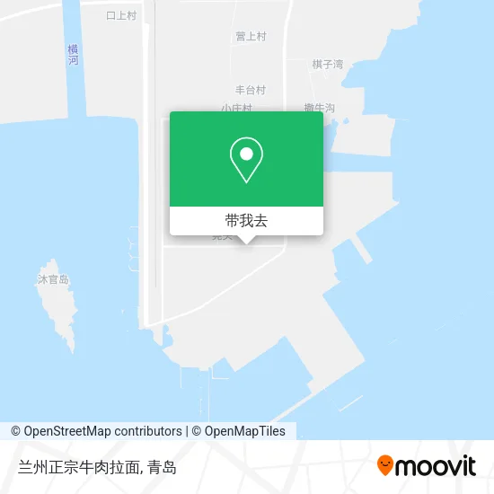 兰州正宗牛肉拉面地图