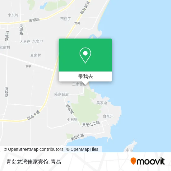 青岛龙湾佳家宾馆地图
