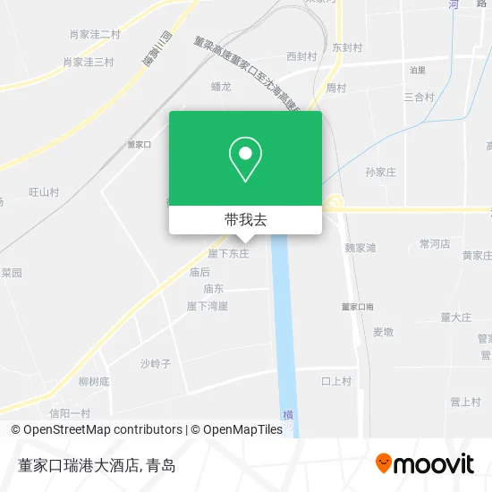 董家口瑞港大酒店地图
