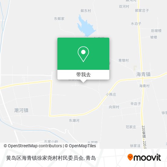 黄岛区海青镇徐家尧村村民委员会地图