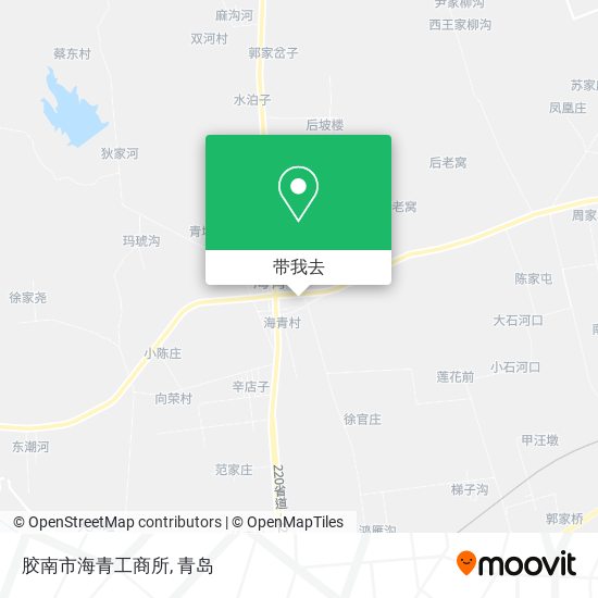 胶南市海青工商所地图
