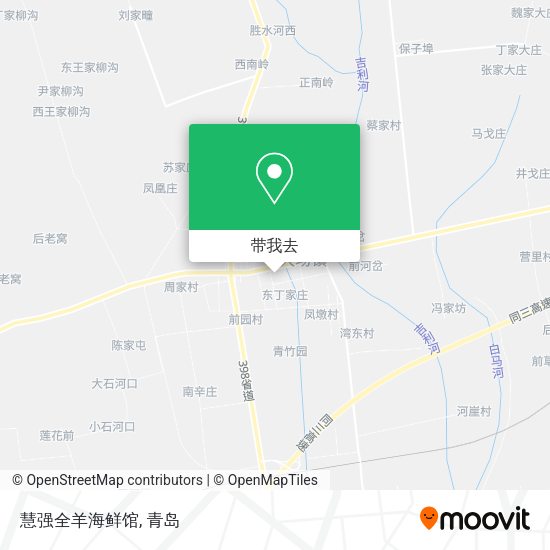 慧强全羊海鲜馆地图