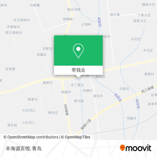 丰海源宾馆地图