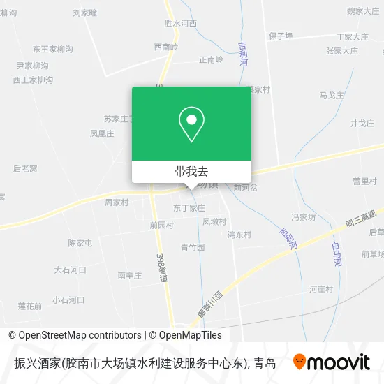 振兴酒家(胶南市大场镇水利建设服务中心东)地图